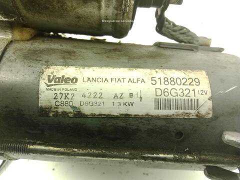 Foto 2ª: Motor de Arranque Fiat Punto DIESEL (2005)