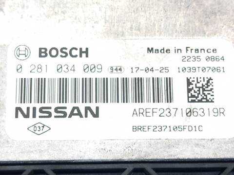 Foto 2ª: Centralita Motor ECU Nissan Micra ACENTA 90CV 66KW [K9K] (2014)