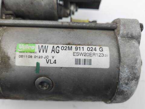 Foto 2ª: Motor de Arranque Volkswagen Tiguan ADVANCE BLUEMOTION 140CV 103KW [CFFB] (2010)