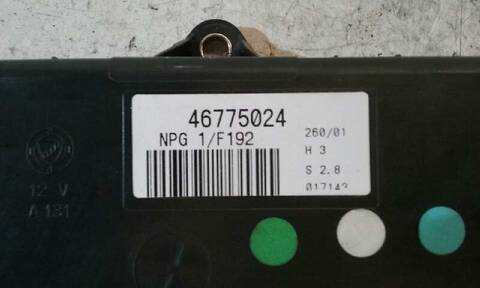 Foto 2ª: Modulo Confort BCM Fiat Stilo 1.6 16V CAT 103CV 76KW [182B6000] (2001)