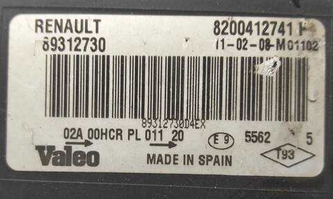 Foto 2ª: Faro Derecho Renault Megane AUTHENTIQUE 1 DCI DIESEL 106CV [K9K732] (2003)