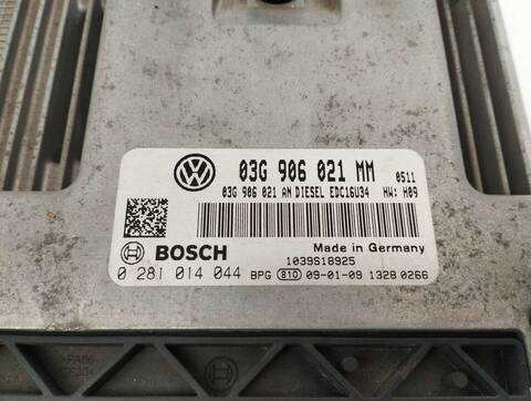 Foto 2ª: Centralita Motor ECU Volkswagen Touran EDITION 105CV 77KW [BXE] (2009)