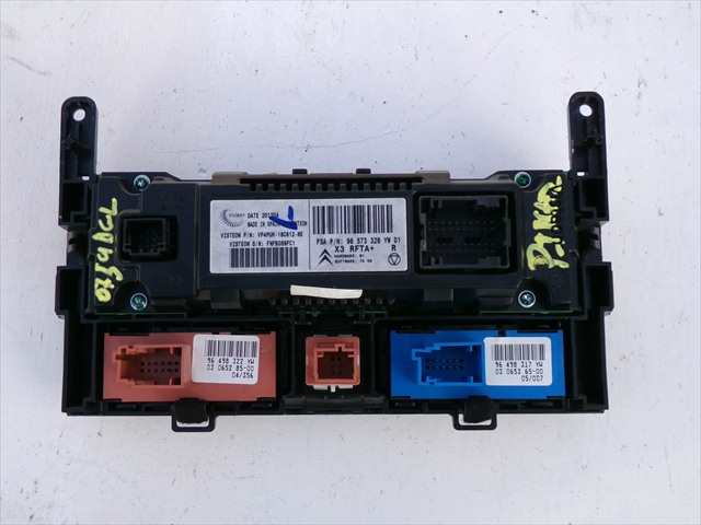 Foto 2ª: Mando Calefacción A. A. Citroen C5 2.2 HDI 2004-2008 [4HX] (2005)