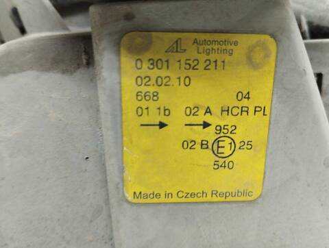 Foto 4ª: Faro Izquierdo Mercedes Clase A 140 170 CDI 168.008) 90CV 66KW [OM668940] (2001)