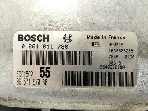 Foto 2ª: Centralita Motor ECU Citroen C5 SX E) 133CV (2004)