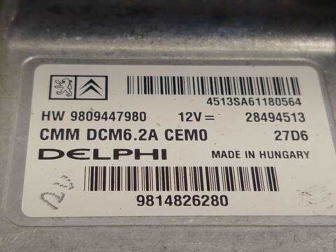 Foto 4ª: Centralita Motor ECU Peugeot 508 2.0 BLUEHDI 180 180CV 133KW [AHW (DW10FC)] (2016)