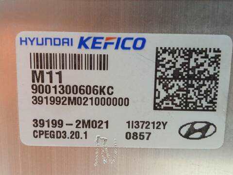 Foto 4ª: Centralita Motor ECU Hyundai Tucson 1.6 T-GDI 150CV 110KW [G4FP] (2024)