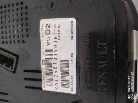 Foto 3ª: Cuadro de Instrumentos Renault Megane EXPRESSION BERLINA 110CV 81KW III BERLINA 5 P [K9KA6] (2013)