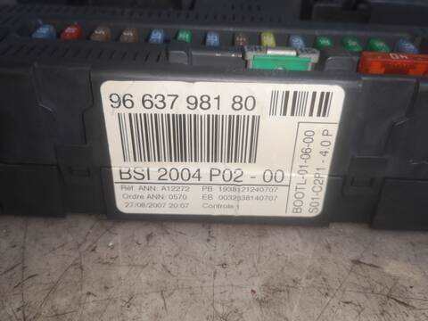 Foto 2ª: Centralita Confort BSI Peugeot 308 RHR (2007)