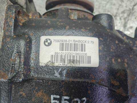 Foto 2ª: Diferencial Trasero Bmw X1 SDRIVE 20D 177CV 130KW [N47D20C] (2012)