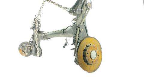 Foto 2ª: Puente Trasero Citroen C4 1.2 PURETECH 100 BAHNEA BAHNKA) [HNE (EB2ADTD)] (2020)