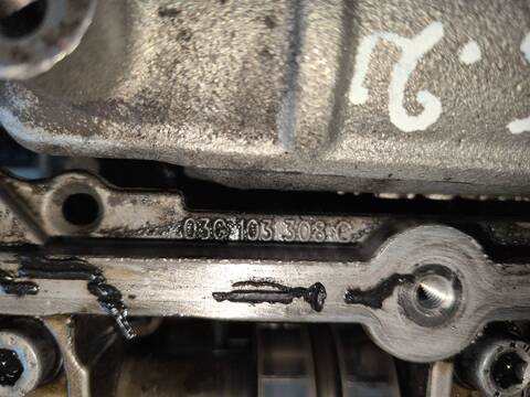 Foto 2ª: Culata Volkswagen Golf BKD (2008)