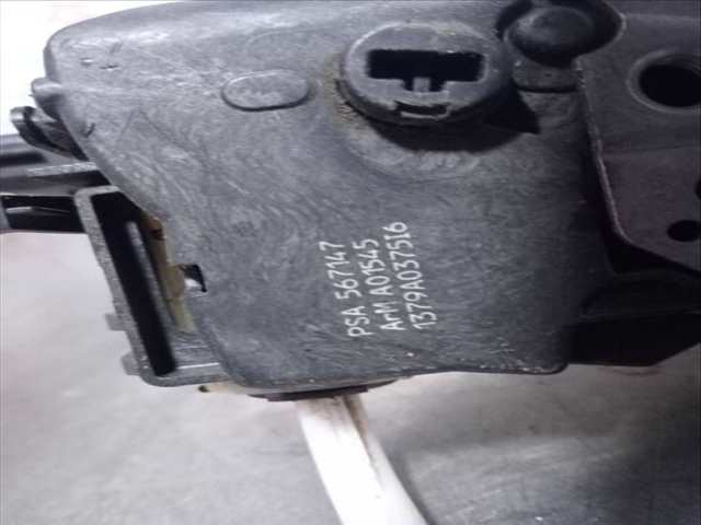 Foto 4ª: Cerradura Puerta Delantera Derecha Peugeot 308 114CV 84KW (2007)