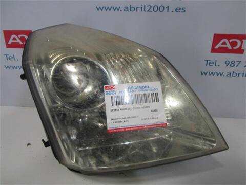 Faro Derecho Renault Vel Satis 2.2 DCI BJ0E BJ0F) 150CV 110KW