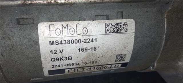 Motor de Arranque Ford C Max 1.5 TREND PLUS [1.5 LTR. - 88 KW TDCI CAT] (CEU)(2015 _)