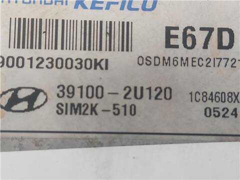 Foto 3ª: Centralita Motor ECU Hyundai Kona 1.6 KLASS 2WD 116CV 85KW [D4FE] (2019)