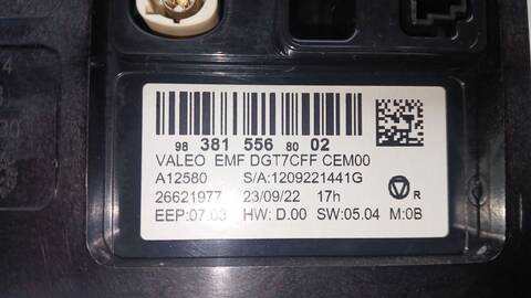 Foto 3ª: Pantalla Multifuncion Citroen C3 1.2 PURETECH 82 83CV 61KW [HM05] (2023)