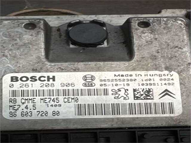 Foto 2ª: Centralita Motor ECU Citroen C2 1.4 HDI [8HZ]