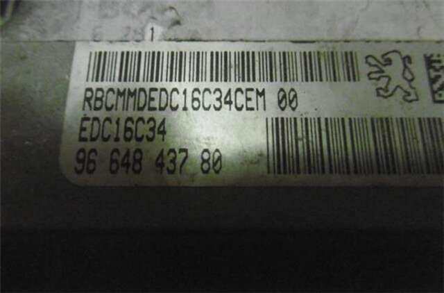 Centralita Motor ECU Citroen C4 1.6 HDI
