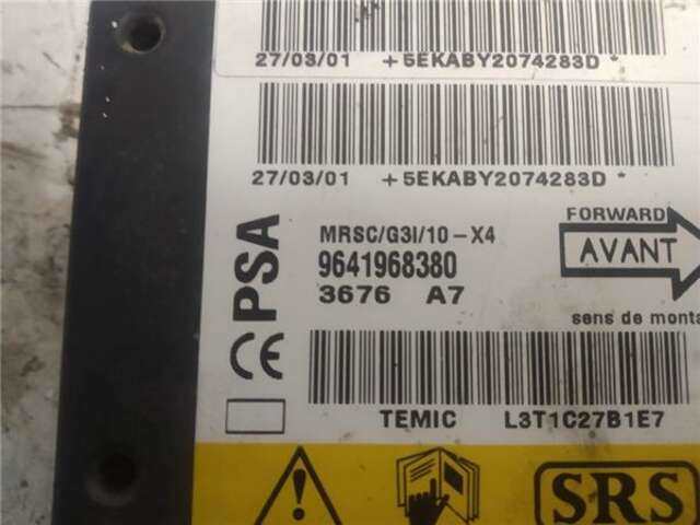Foto 3ª: Centralita Airbag Citroen C5 2.0 HDI SX [2.0 LTR. - 80 KW HDI] [RHZ]