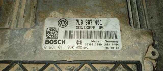 Foto 2ª: Centralita Motor ECU Volkswagen Touareg 3.0 TDI V6 [3.0 LTR. - 165 KW V6 TDI DPF] [BKS]