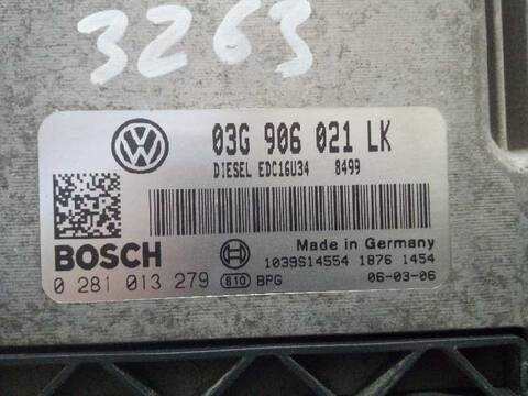 Foto 1ª: Centralita Motor ECU Seat Leon ERENCE 105CV 77KW [BKC] (2006)