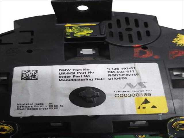 Foto 3ª: Cuadro de Instrumentos Mini Mini COOPER D (2006)