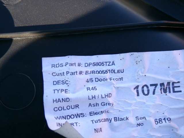 Foto 3ª: Tapizados Cartoneras Mg ZS 2.0 D 2001-2005 (2005)