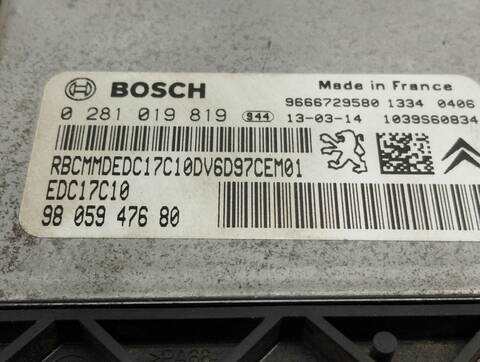 Foto 4ª: Centralita Motor ECU Citroen C Elysee SEDUCTION 92CV 68KW [9H06] (2013)