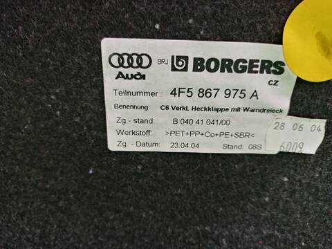 Foto 3ª: Tapizados Cartoneras Audi A6 2.4 177CV [BDW] (2004)