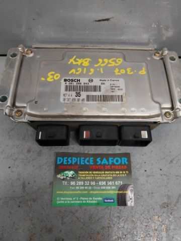 Centralita Motor ECU Peugeot 307 1.6 G