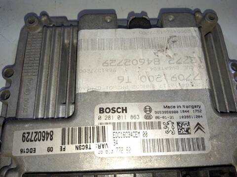 Foto 3ª: Centralita Motor ECU Peugeot 307 SW 90CV 66KW [9HX] (2006)