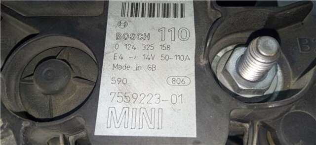 Alternador Mini Mini 1.6 ONE [1.6 LTR. - 66 KW 16V CAT]