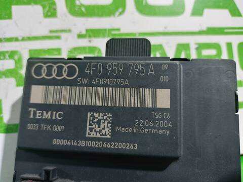 Foto 2ª: Centralita Cierre Centralizado Audi A6 2.4 BERLINA 177CV 130KW [BDW] (2004)