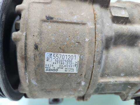 Foto 2ª: Compresor Aire Acondicionado Fiat Sedici 1.9 8V MULTIJET DYNAMIC 120CV 88KW [D19AA] (2007)