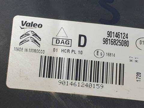 Foto 2ª: Faro Derecho Citroen Berlingo FEEL ELECTRICO M (2008)