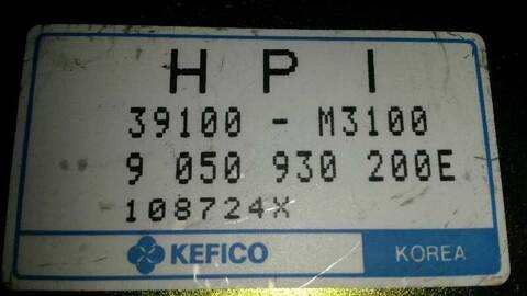 Foto 3ª: Centralita Motor ECU Kia Joice LS 139CV 102KW [G4CP] (2001)