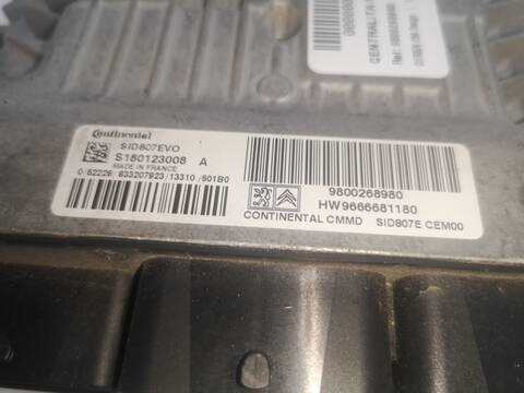 Foto 2ª: Centralita Motor ECU Citroen DS4 9H05 (2014)