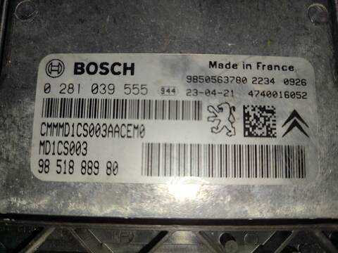 Foto 2ª: Centralita Motor ECU Citroen Berlingo FURGON (2018)