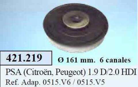 Cigüeñal Peugeot 206 2.0 HDI CAT BERLINA 90CV 66KW