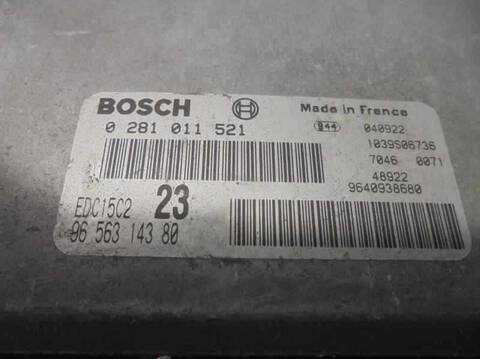 Foto 2ª: Centralita Motor ECU Peugeot 307 XS 90CV 66KW [RHY] (2001)
