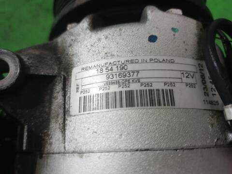 Foto 3ª: Compresor Aire Acondicionado Opel Zafira 1.9 CDTI 120CV [Z19DT] (2005)