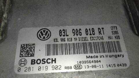 Foto 3ª: Centralita Motor ECU Skoda Superb 2.0 TDI AMBITION 140CV 103KW 3T4) [CFFB] (2013)