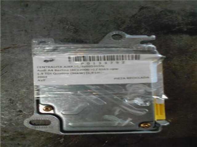 Foto 2ª: Centralita Airbag Audi A4 1.9 TDI (96 KW) QUATTRO [1.9 LTR. - 96 KW TDI] [AVF]