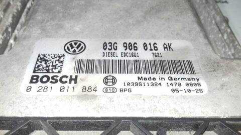 Foto 3ª: Centralita Motor ECU Seat Leon ERENCE 105CV 77KW [BKC] (2005)