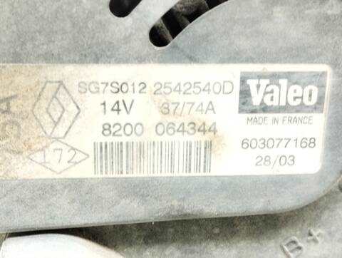 Foto 4ª: Alternador Renault Kangoo AUTHENTIQUE 58CV 43KW [D7F G7] (2003)