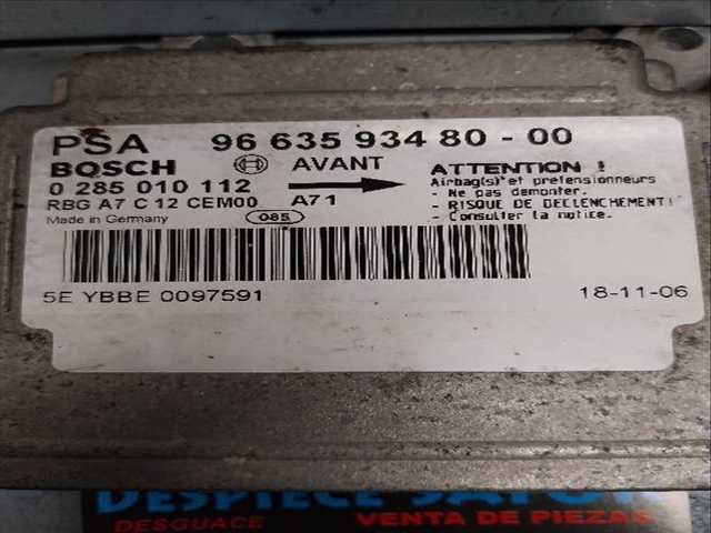 Foto 2ª: Airbag Delantero Izquierdo Peugeot 207 1.4 G [G-KFV] (2007)