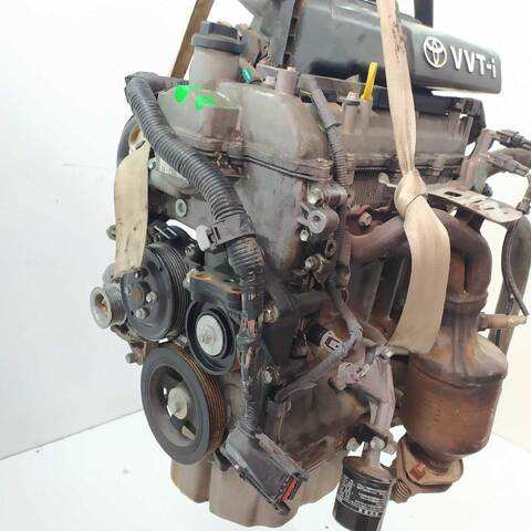 Foto 2ª: Motor Completo Toyota Yaris 1.3 VVT-I SCP90_ SCP90R) (2005)