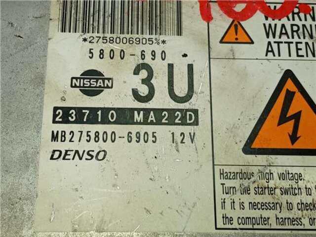 Foto 2ª: Centralita Motor ECU Nissan Cabstar CABSTAR 35.XX CABINA SIMPLE [2.5 LTR. - 96 KW DIESEL] [YD25]