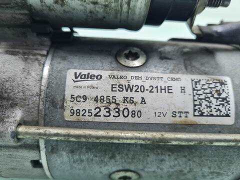 Foto 3ª: Motor de Arranque Peugeot 508 1.5 BLUEHDI 130 FBYHZJ FBYHZR) 131CV 96KW [YH01] (2019)